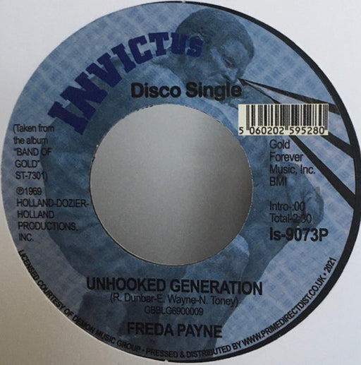 Freda Payne : Unhooked Generation (7", RSD, Single)