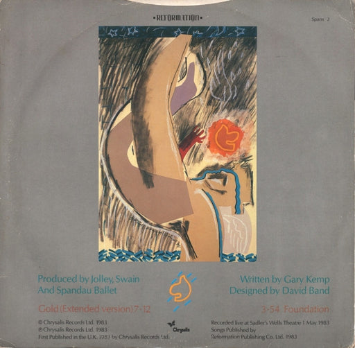 Spandau Ballet : Gold (12", Single)