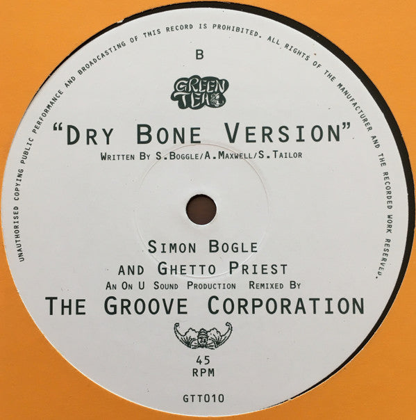 Simon Bogle & Ghetto Priest : Dry Bone (10")