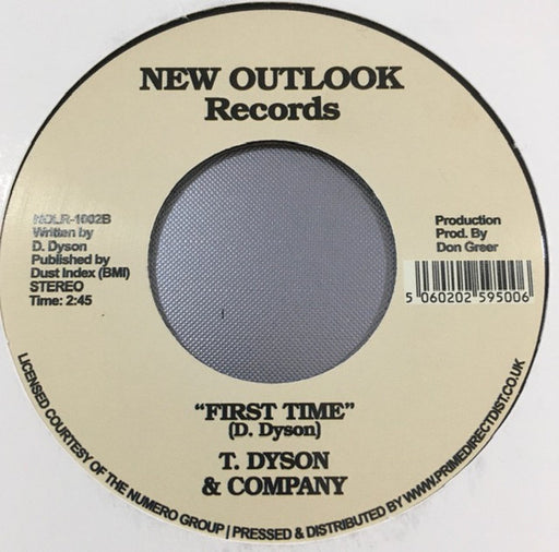 T. Dyson & Company : It’s All Over / First Time (7", RSD, Single, RE)