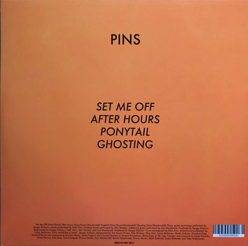 Pins : Piano Versions (12", RSD, Ora)