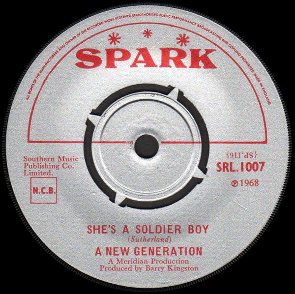 A New Generation : Smokey Blues Away (7", Single)