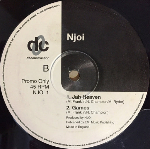 Njoi* : Bad Things (12", Promo)