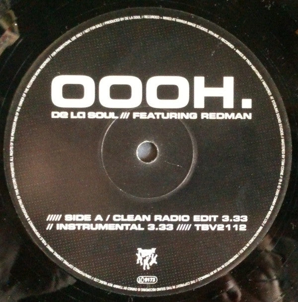 De La Soul Featuring Redman : Oooh. (12", Promo)
