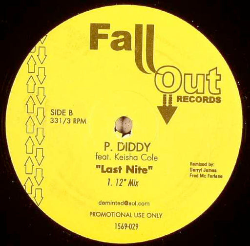 P. Diddy Feat. Christina Aguilera / Keisha Cole* : Tell Me / Last Nite (12", Unofficial)