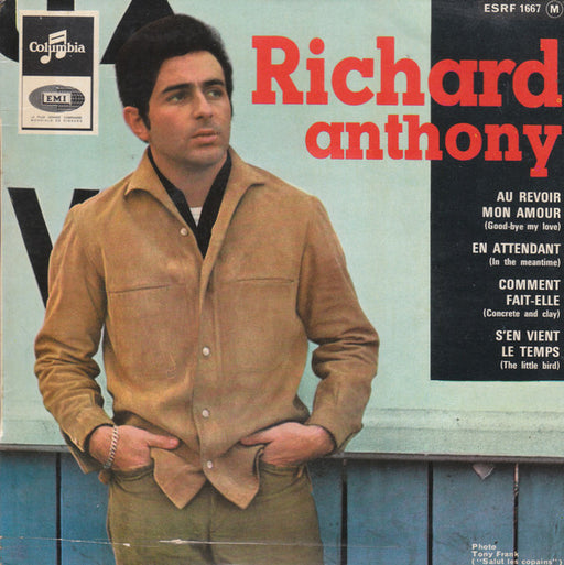 Richard Anthony (2) : Au Revoir Mon Amour (7", EP)