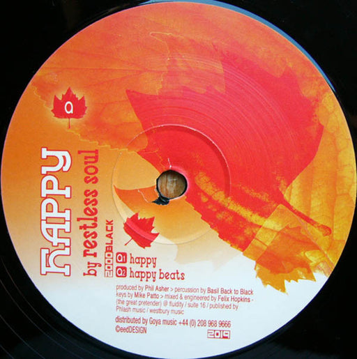 Restless Soul : Happy (12")