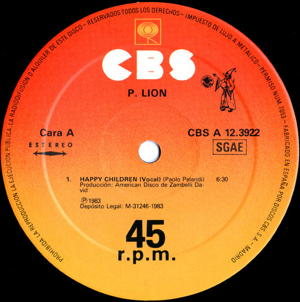 P. Lion : Happy Children (12")
