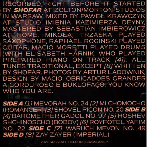 Shofar : Right Before It Started (LP, Album + Lathe, 8", EP)