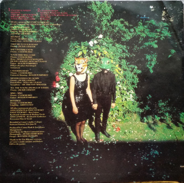 Eurythmics : In The Garden (LP, Album, RE)