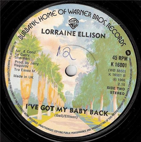 Lorraine Ellison : Stay With Me (7", Single, RE, Sol)