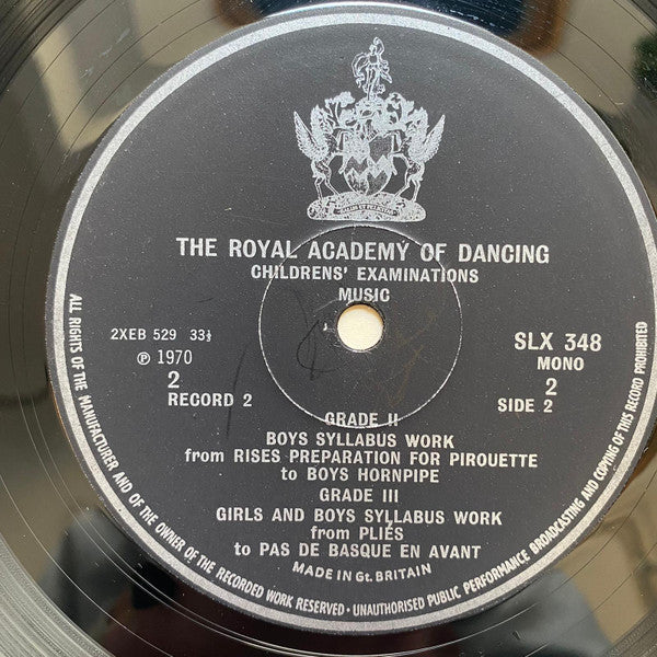 The Royal Academy Of Dancing : Children's Examinations  (LP, Album, Mono)