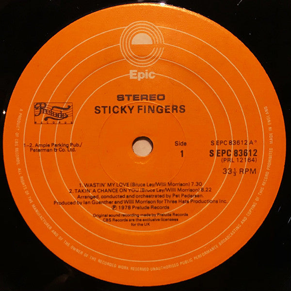 Sticky Fingers (2) : Sticky Fingers (LP)