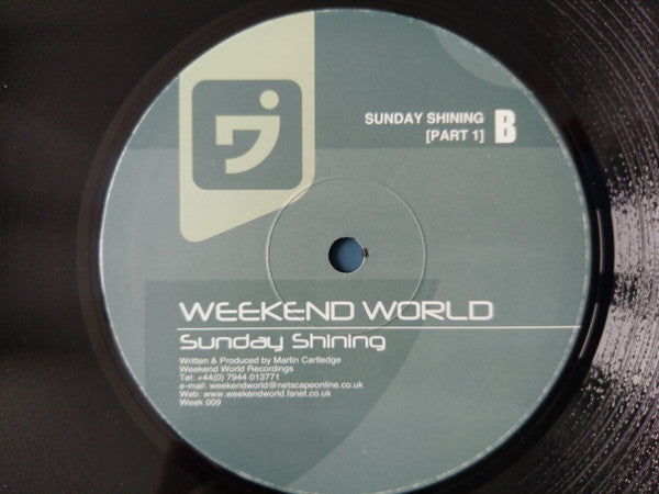 Weekend World : Sunday Shining (12")