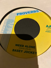 Jessie Proverbs, Basey Jockey : Lady in red medley / weed alone (7")