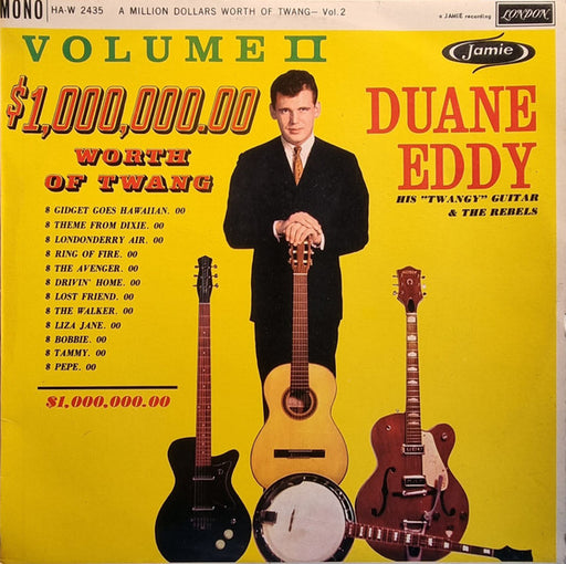 Duane Eddy And The Rebels : A Million Dollars Worth Of Twang Vol.2 (LP, Comp, Mono)