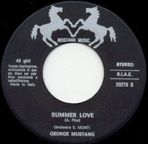 George Mustang : Disco Feeling (7")
