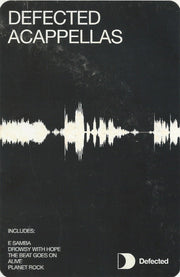 Various : Defected Acappellas Black (12")