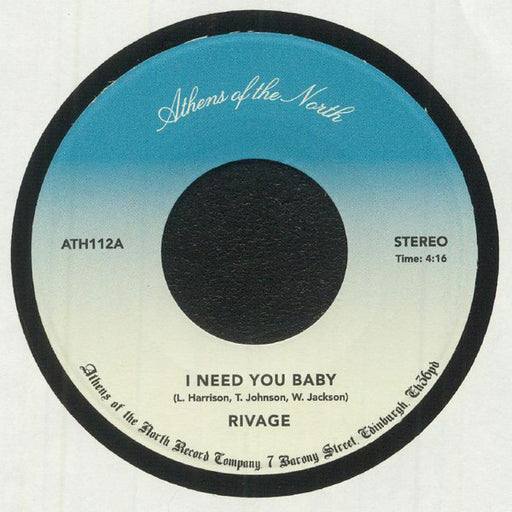 Rivage (3) : I Need You Baby / Answer (7")