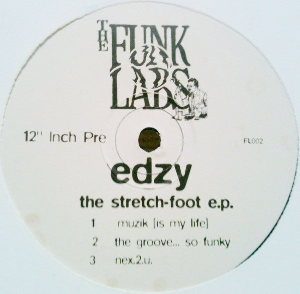 Edzy : The Stretch-Foot EP (12", EP)
