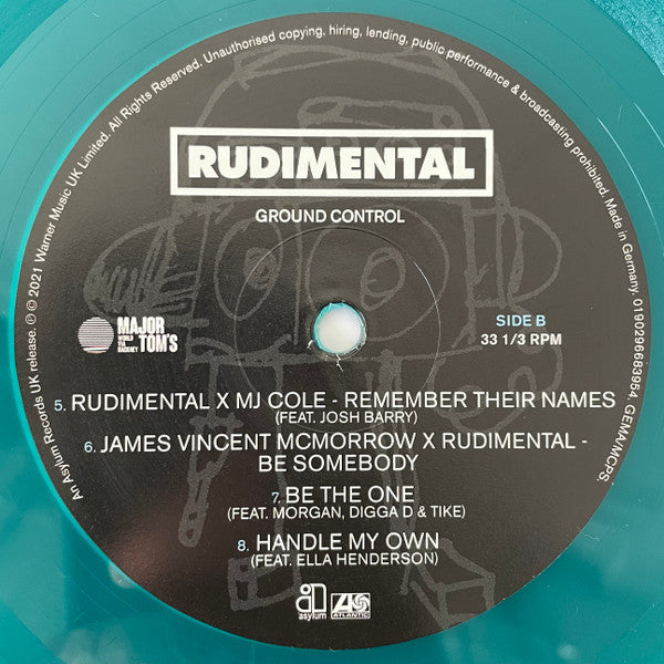 Rudimental : Ground Control (2xLP, Album, Ltd, Tea)