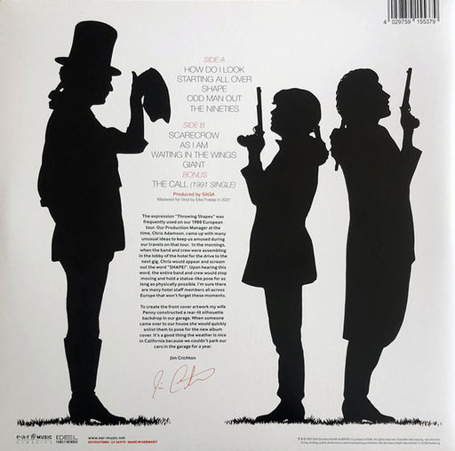 Saga (3) : The Beginner's Guide To Throwing Shapes (LP, Album, RE, RM)