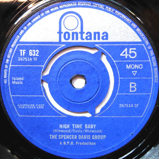 The Spencer Davis Group : Keep On Running (7", Single, Mono, 3 P)