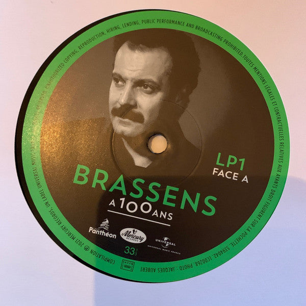 Georges Brassens : Georges Brassens A 100 Ans (2xLP, Comp, Gat)