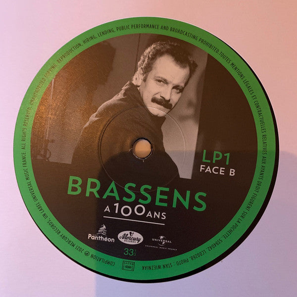 Georges Brassens : Georges Brassens A 100 Ans (2xLP, Comp, Gat)