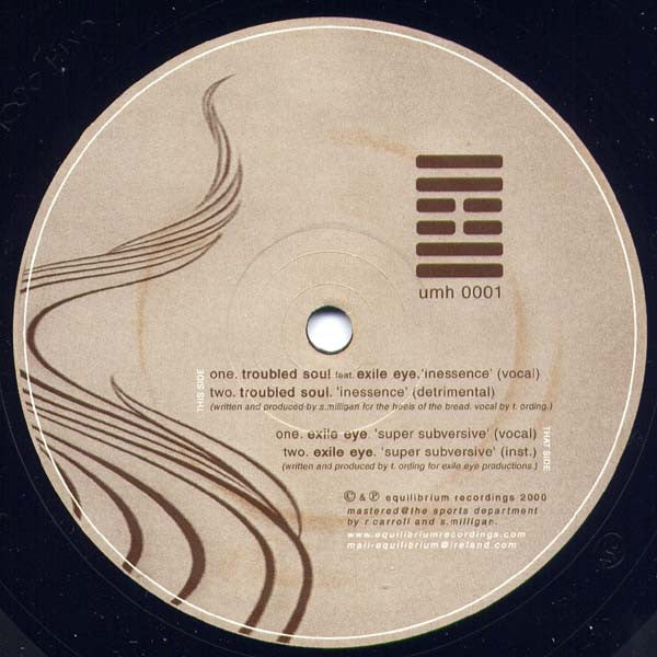 Exile Eye / Troubled Soul (3) : Super Subversive / Inessence (12")