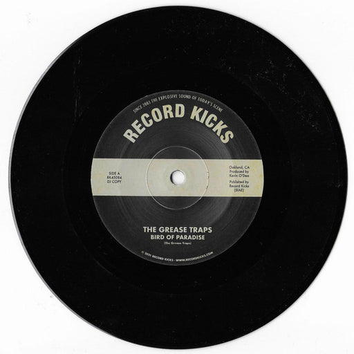 The Grease Traps : Bird Of Paradise / More And More (And More) (7", Single, Ltd, Promo)