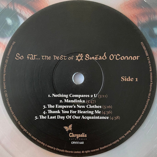 Sinéad O'Connor : So Far…The Best Of Sinéad O'Connor (2xLP, Comp, RE, RM, Cle)