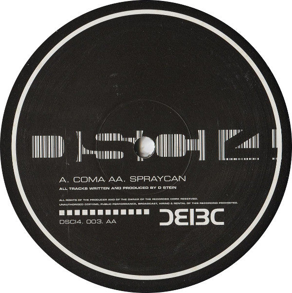 Bad Company : Coma / Spraycan (12")