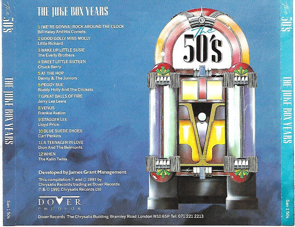Various : The Juke Box Years - The 50's (CD, Comp)