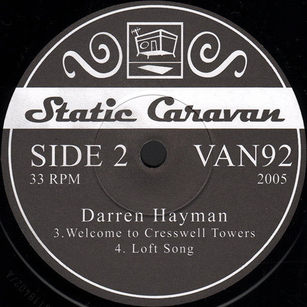 Darren Hayman : Caravan Songs (7", EP, Ltd)