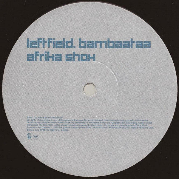 Leftfield . Bambaataa* : Afrika Shox (12", Single)
