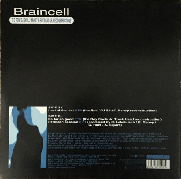 Braincell : The Ron "DJ Skull" Maney & Roy Davis Jr. Reconstructions (12")