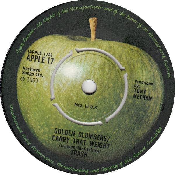 Trash (9) : Golden Slumbers / Carry That Weight (7", Single, 4-p)