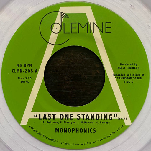 Monophonics : Last One Standing (7", Single, Ltd, Cle)