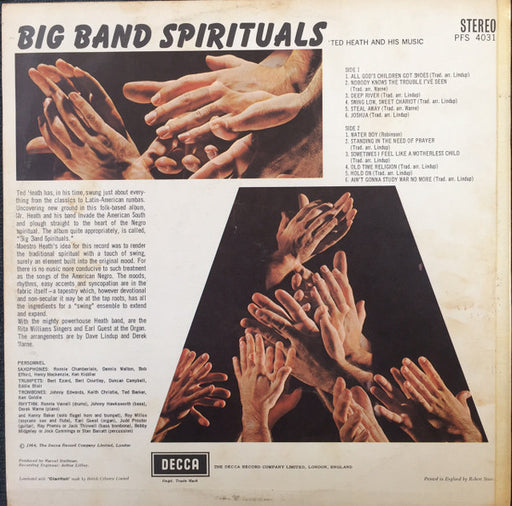 Ted Heath And His Music : Big Band Spirituals (LP, Album)