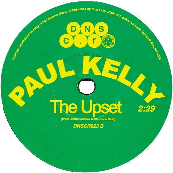 Cindy & The Playmates / Paul Kelly (3) : Don't Stop This Train / The Upset (7", Single)