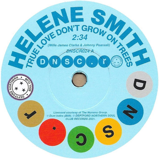 Helene Smith : True Love Don't Grow On Trees / Sure Thing  (7", Single, RE)