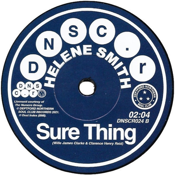 Helene Smith : True Love Don't Grow On Trees / Sure Thing  (7", Single, RE)