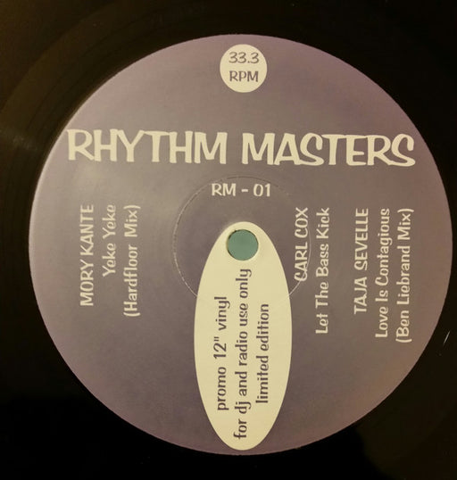 Various : Rhythm Masters (12", Ltd, Promo)