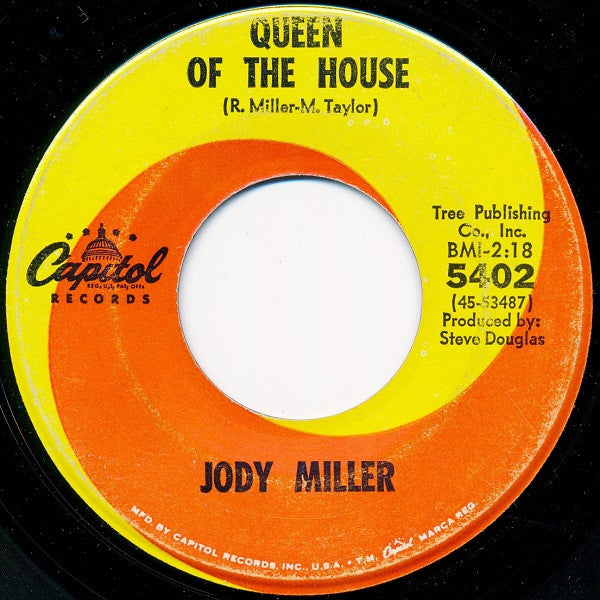 Jody Miller : Queen Of The House (7", Single, Los)