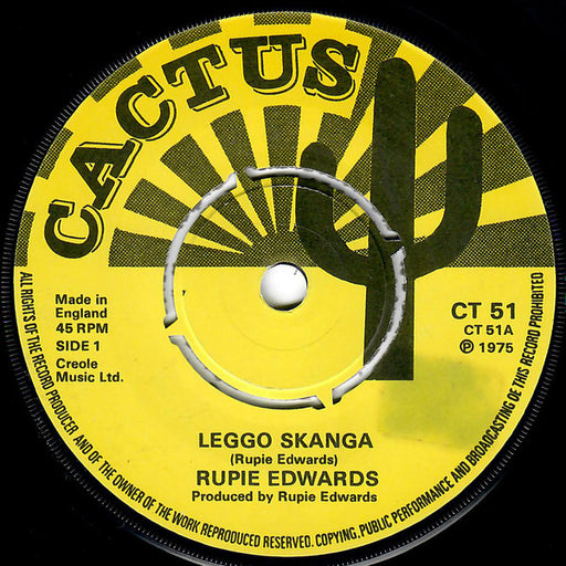 Rupie Edwards : Leggo Skanga (7", Single)
