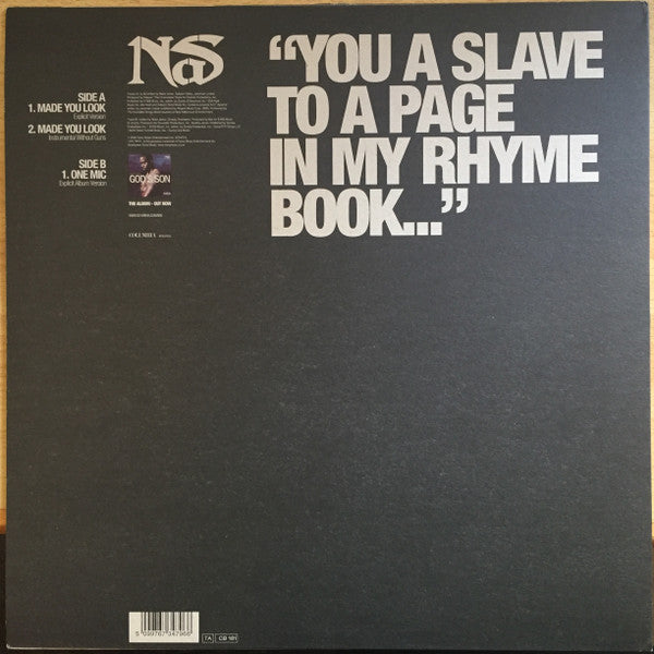 Nas : Made You Look / One Mic (12")