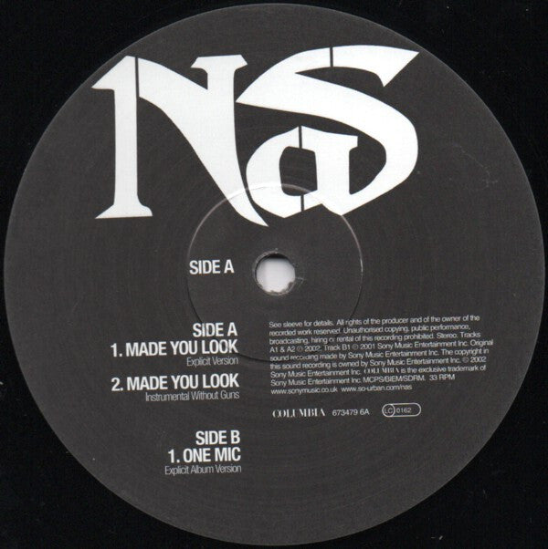 Nas : Made You Look / One Mic (12")
