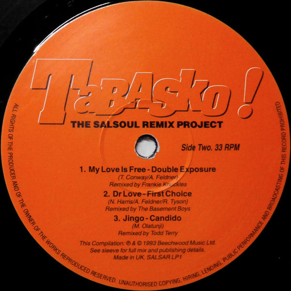 Various : Tabasko! The Salsoul Remix Project (2xLP, Comp)