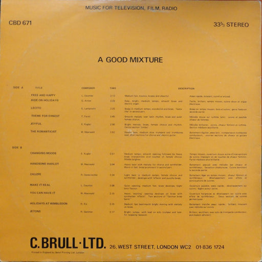 Various : A Good Mixture (LP)